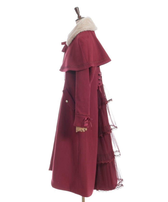 Cape Set Bustle Coat