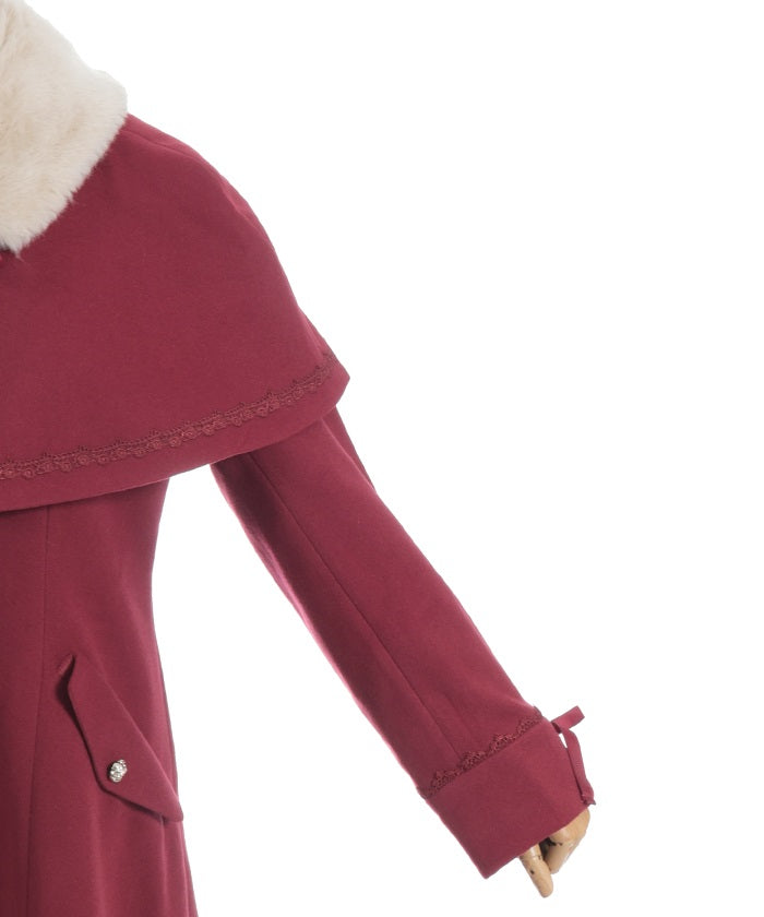 Cape Set Bustle Coat