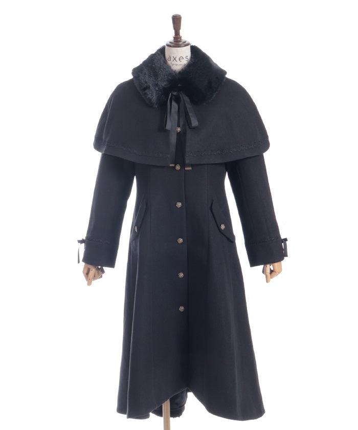 Cape Set Bustle Coat