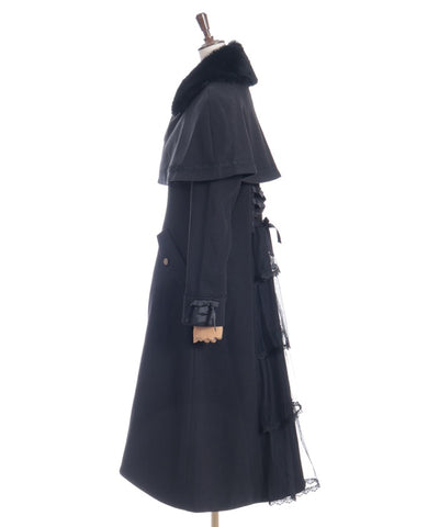 Cape Set Bustle Coat
