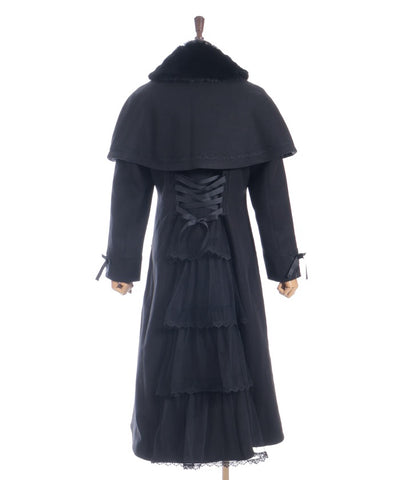 Cape Set Bustle Coat