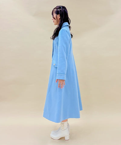 Fur Design Cape Coat