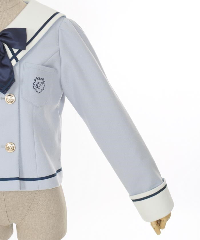 Sailor Collar Short Coat (Pre-order)