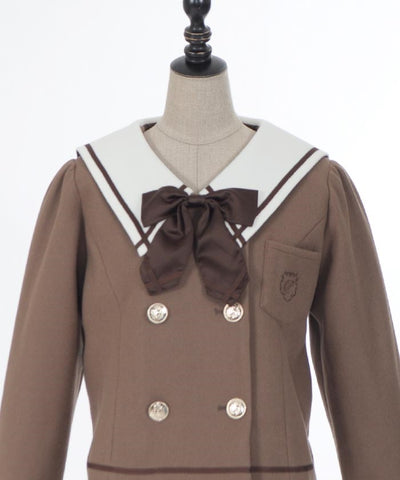 Sailor Collar Short Coat (Pre-order)