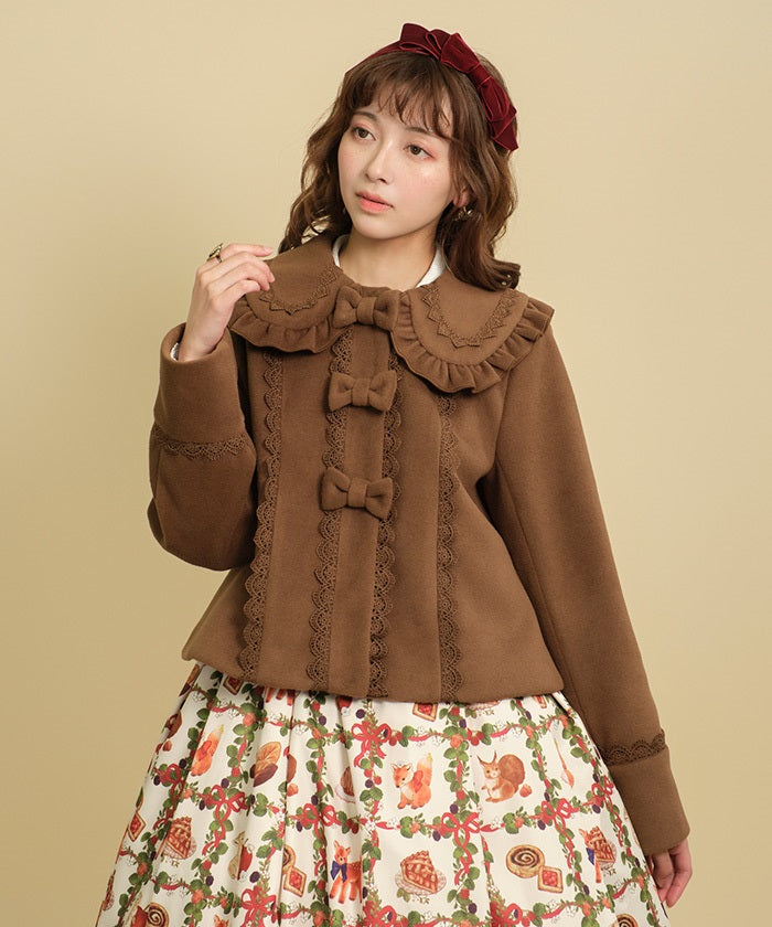 Chocolate Bear Short Coat