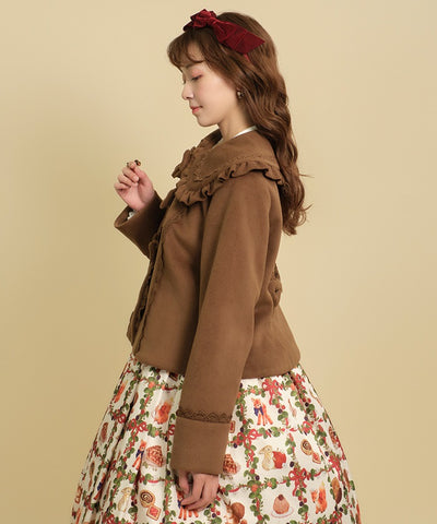 Chocolate Bear Short Coat