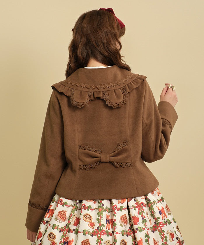 Chocolate Bear Short Coat