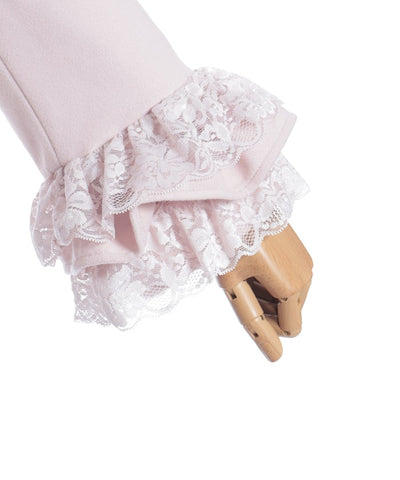 Rose Ribbon Frill Coat