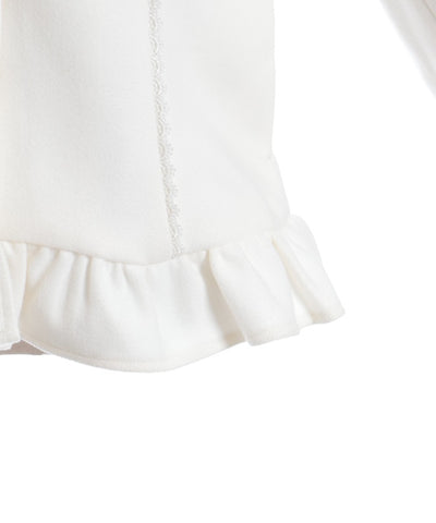 Rose Ribbon Frill Coat