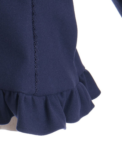 Rose Ribbon Frill Coat