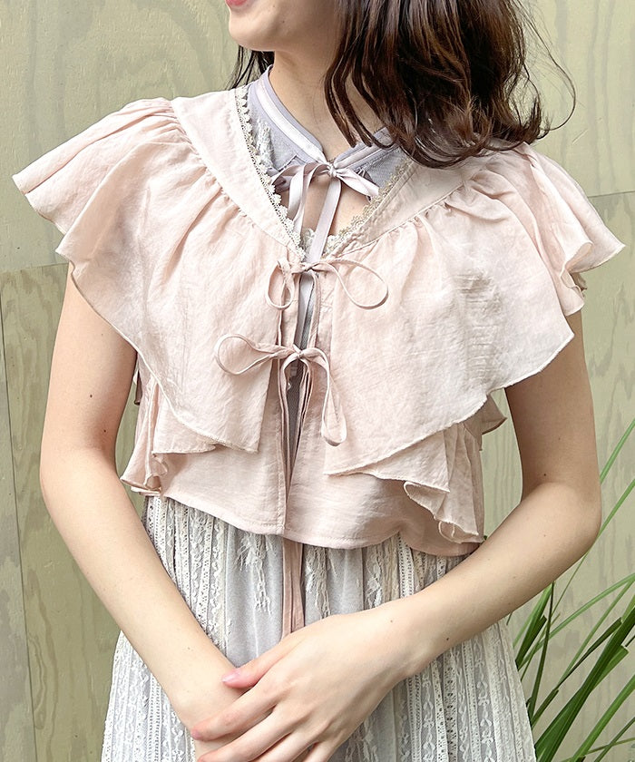 Volume Frill Bolero – axes femme from JAPAN