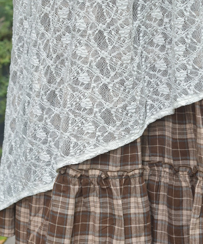 Tunic Length Lace Camisole