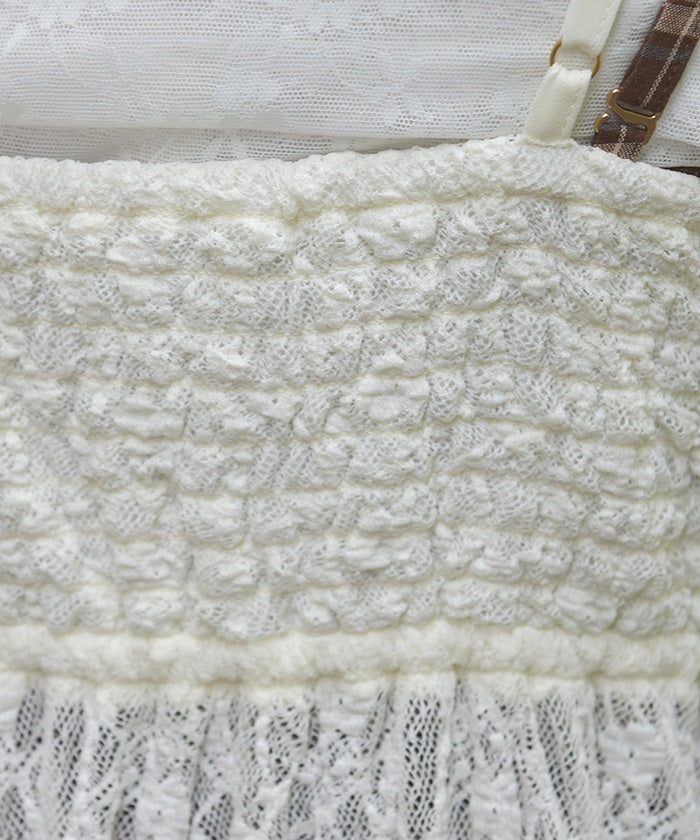 Tunic Length Lace Camisole