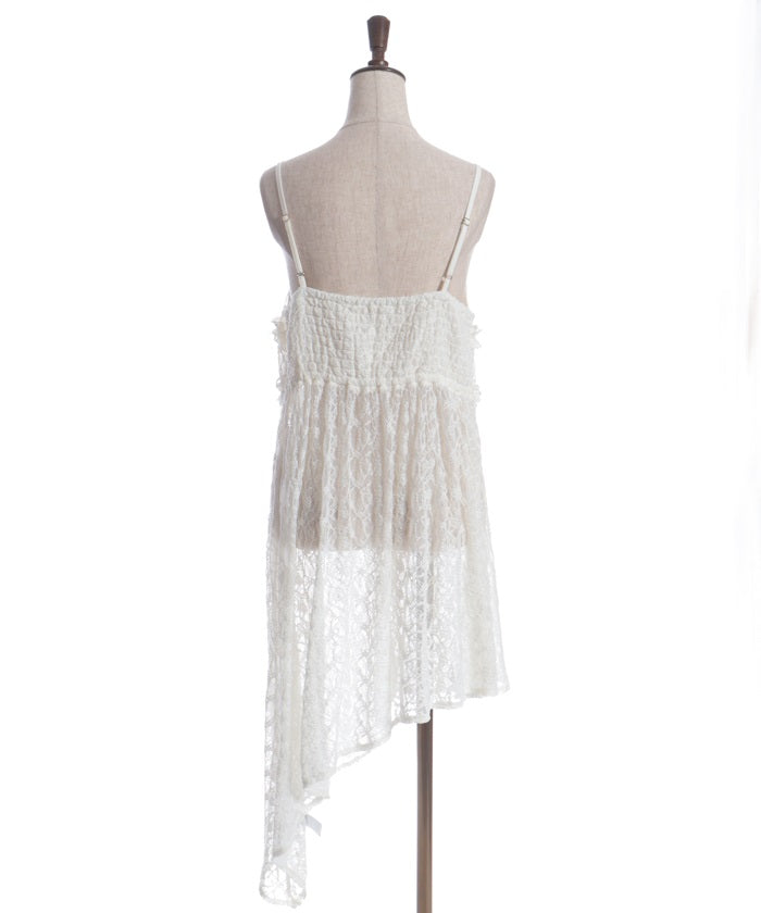 Tunic Length Lace Camisole
