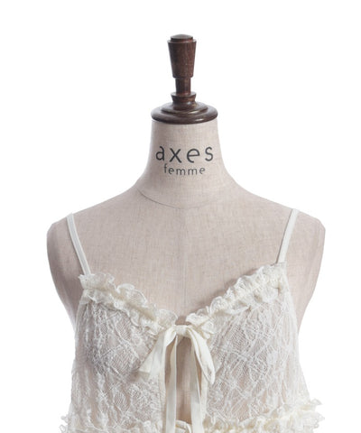 Tunic Length Lace Camisole