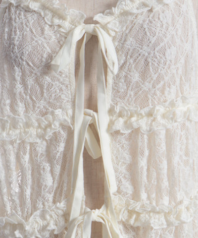 Tunic Length Lace Camisole