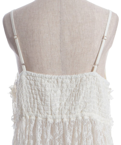 Tunic Length Lace Camisole