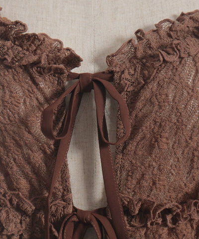 Tunic Length Lace Camisole
