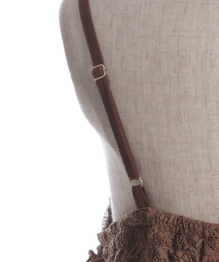 Tunic Length Lace Camisole