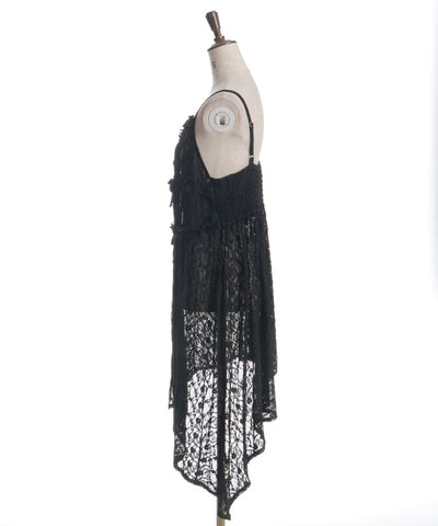 Tunic Length Lace Camisole