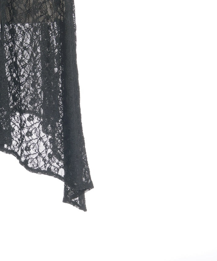 Tunic Length Lace Camisole