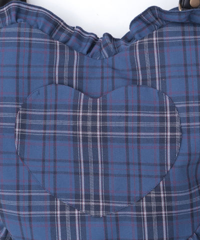 Tartan Plaid Heart Bag