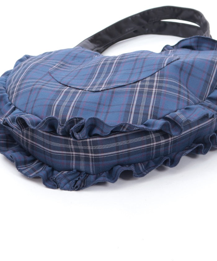 Tartan Plaid Heart Bag