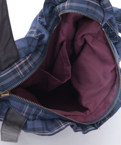 Tartan Plaid Heart Bag