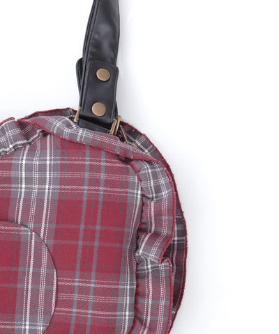 Tartan Plaid Heart Bag