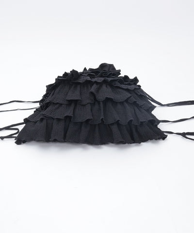 Small Floral Pattern & Frill Knapsack