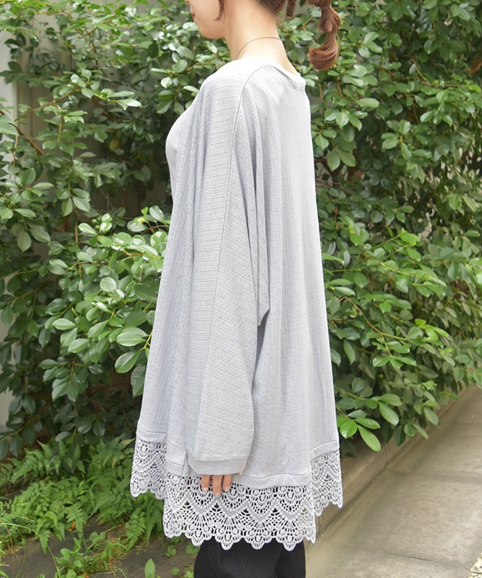 Lace UV Cut Dolman Cardigan – axes femme from JAPAN