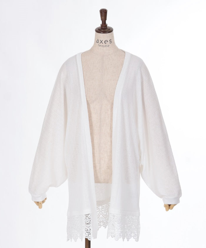 Lace UV Cut Dolman Cardigan