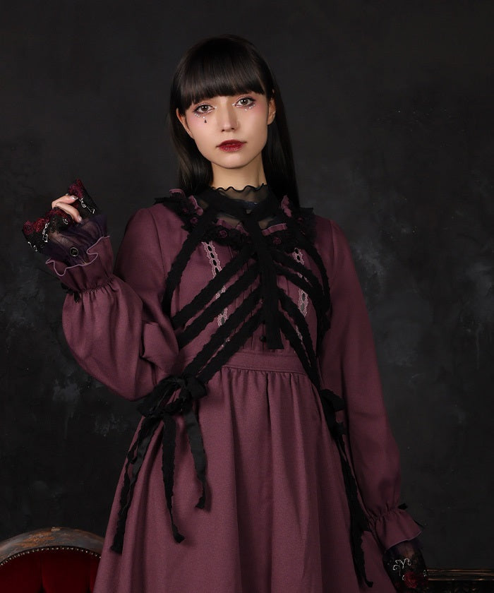 Bone-Like Lace Harness – axes femme from JAPAN