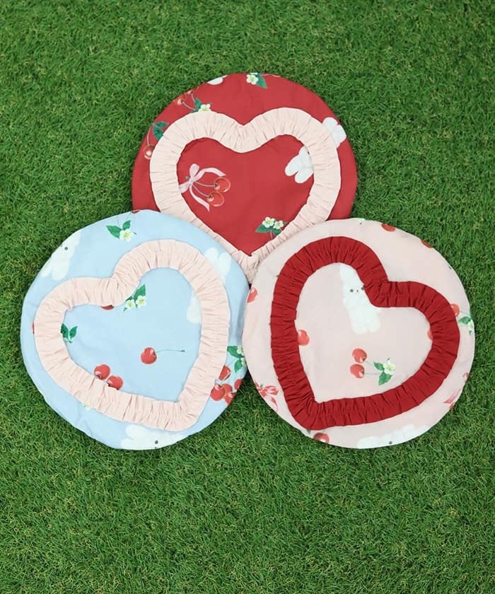 Cherry Bunny Pattern Beret
