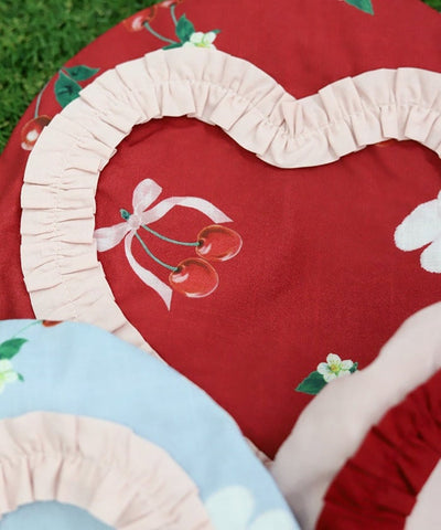 Cherry Bunny Pattern Beret