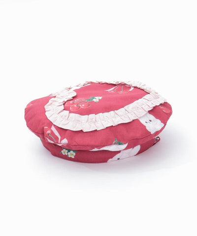 Cherry Bunny Pattern Beret