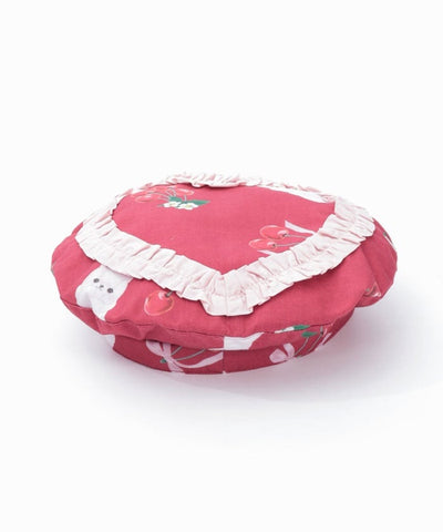 Cherry Bunny Pattern Beret