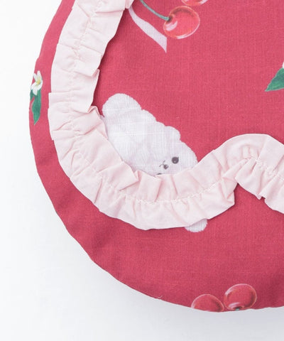 Cherry Bunny Pattern Beret