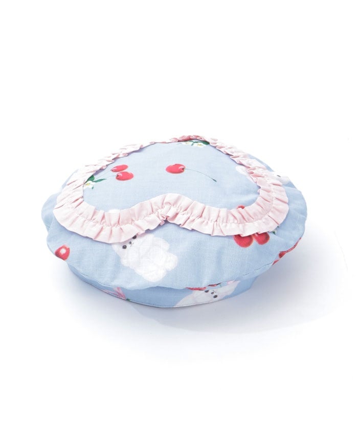 Cherry Bunny Pattern Beret
