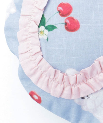 Cherry Bunny Pattern Beret