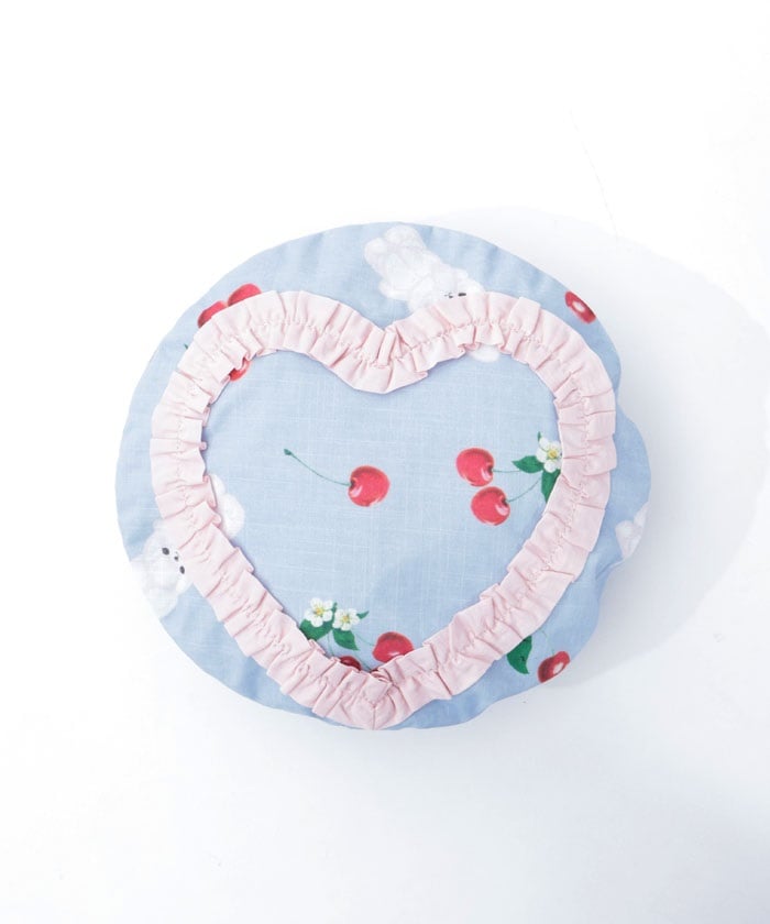 Cherry Bunny Pattern Beret