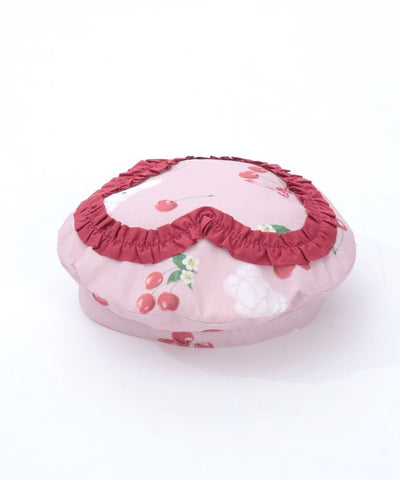 Cherry Bunny Pattern Beret