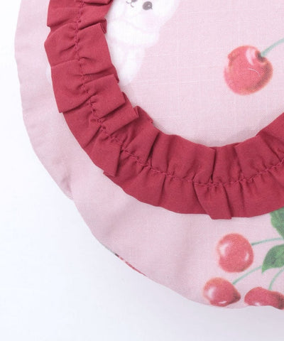 Cherry Bunny Pattern Beret