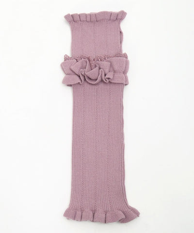 Rose Embroidery Arm Warmers