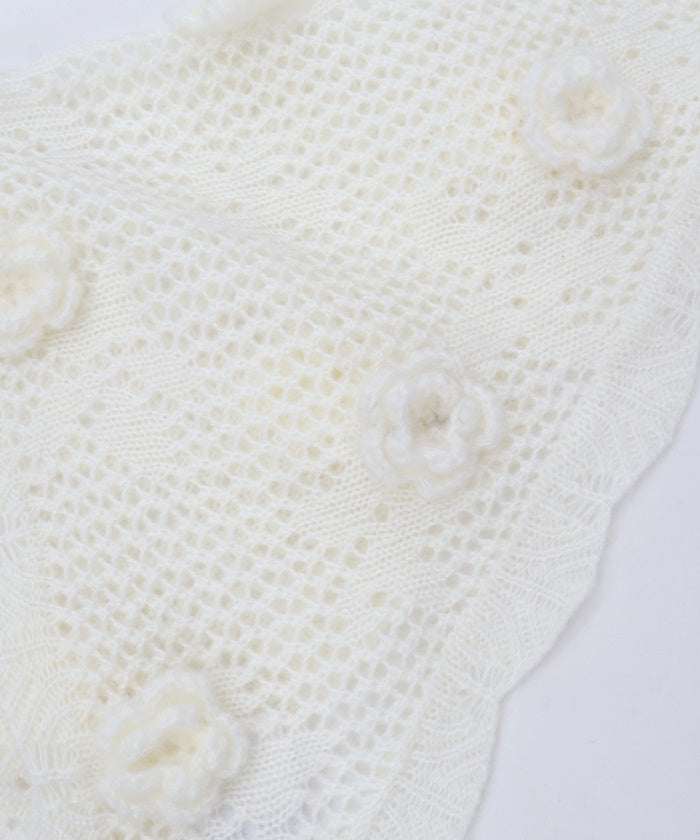 Flower Knit Babushka