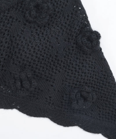 Flower Knit Babushka