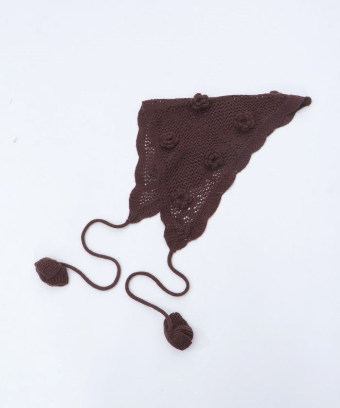 Flower Knit Babushka