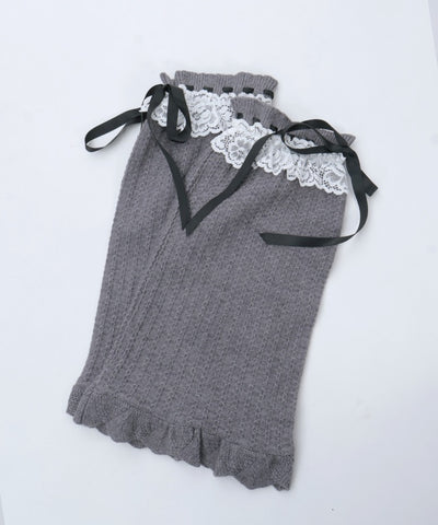 Lace & Knit Leg Covers