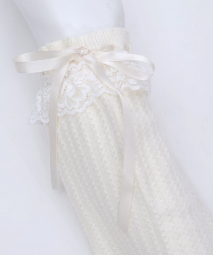 Lace & Knit Leg Covers