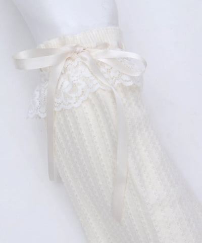 Lace & Knit Leg Covers